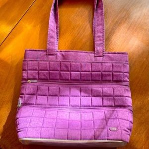 LUG Taxicab Tote - PRETTY PURPLE - STAY ORGANIZED!